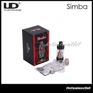 Wholesale ud cotton for sale - Group buy UD Youde Simba RTA Tank ml Innovation Ceramic Tank Without Cotton Simba Atomizer Top Filling Juice Flow Control Original