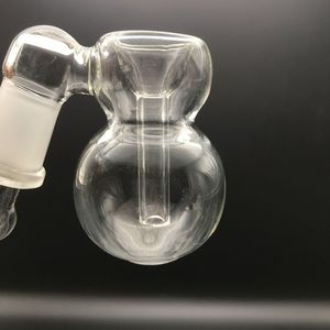 Großhandel Glas-Aschefängerschalen mit weiblich männlich 10 mm 14 mm 18 mm Bubbler und Calabash Perc Aschefänger 14,4 mm 18,8 mm Schüssel