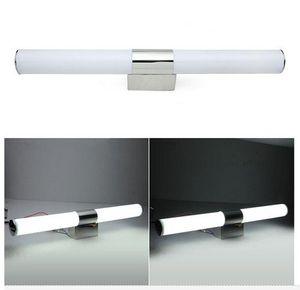 Lampada da specchio a LED La vanità del bagno ha condotto la luce Applique da parete per bagno AC85-265V Lampada da interno a LED semplice e moderna in acrilico