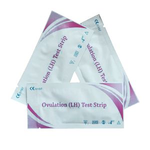 10mIU 500 PCS Medical LH Ovulation Test Strips Home Test New Production Date CE Free Shipping on Sale