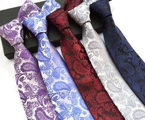 Wholesale prom ties for sale - Group buy Floral Silk Classic Men Ties Stripe Paisley Check Wedding Prom Gift Necktie tie For Dress Shirt