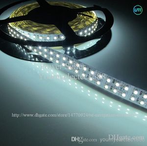 5M SMD 3528 1200 Striscia LED 12V Bianco caldo Freddo bianco Non impermeabile Luce LED Nave DHL