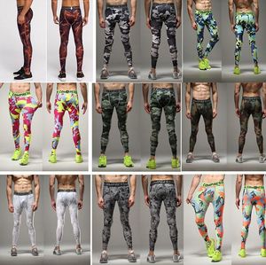 Alta Qualidade 2016 Calças Apertadas Homens Estiramento Esporte de Futebol Basquete Execução Treinamento de Secagem Rápida Calças de Fitness Ginásio Leggings