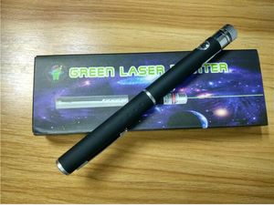 2021 Nuovo regalo Puntatore laser verde 2 in 1 Star Cap Pattern 532nm 5mw Penna puntatore laser verde con luce caleidoscopio testa