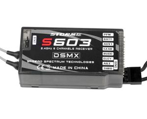 S603Receiver ReplaceAR6210 6Channel DSMX DXM2 Receiver Support JR and Spektrum DSM X and DSM2 syst independent PPM output Free Shipping