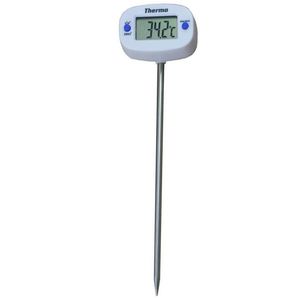 New Indoor Digital LCD Food Thermometer Kitchen Meat Cooking BBQ Tools with Stainless Steel Sensor Probe