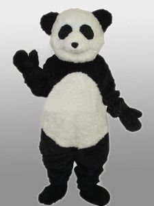 il costume di carnevale operato dalla mascotte di progettazione su ordinazione del costume della mascotte del panda di alta qualità di vendita calda libera il trasporto