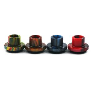 Cleito 120 Drip Tips Bocchino con punta a goccia in resina epossidica a foro largo per Aspire Cleito 120 Atomizzatore Serbatoio bobina 8 colori E-sigaretta