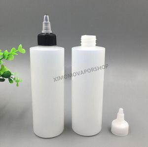 500pcs Lot Twist Off Cap E-liquid Dropper Bottle 250ml PE Beak Bottles Plastic Bottle With Twist Top Free Shipping