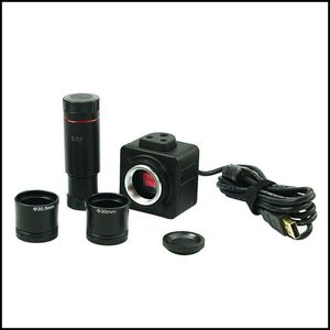 Stereomikroskop-Okulare. großhandel-Freeshipping MP USB Digital Mikroskop Elektronische Okular Kamera Bild Video Speichern Adapter für Stereo Biologisches Mikroskop