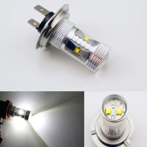 照明ホワイト30W H1 / H3 / H4 / H7 / 9005/9006/9007 LEDフォグランプ電球12VDC車のフロント駆動DRLランプ