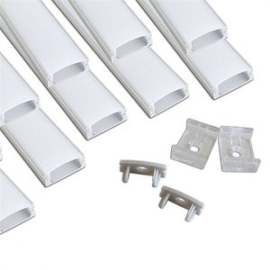 10set/lot 2m led aluminium profile for led bar light, led strip light aluminum channel, waterproof aluminum housing U shape