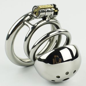 Chastity Devices NEW Male Chastity Device 60MM Cock Cage Stainless Steel Chastity Belt S523 #R2