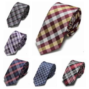 Gitter-Krawatte, 10 Farben, Streifen-Krawatte, 145 x 6 cm, Jacquard, für Herren, Hochzeit, Vatertag, Weihnachtsgeschenk, gratis TNT Fedex