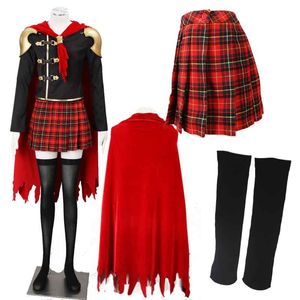 Game Cosplay Generic Final Fantasy Type-0 Sice Cosplay Costumes with Cape Accessories For Christmas Halloween Party