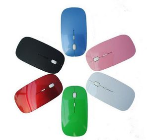 Mice 2.4GHz Wireless Optical Mouse Cordless Scroll with USB Micro Receiver Dongle for Computer PC in Retail Package DHL