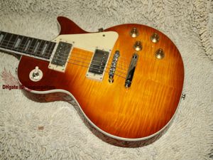 Ny ankomst Jimmy Page Electric Guitar I lager Partihandel Gratis frakt