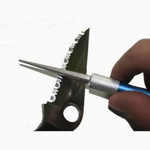 Free shipping Outdoor Portable Professional Pen Diamond Knife Fishhook Sharpener Multi Purpose Sharpener Fishing