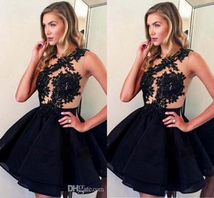 Jewel Hollow Back Homecoming Dresses For Teens Party Ruched Above Knee Sexy Short Homecoming Dresses Lace Appliques Simple Cocktail Gowns