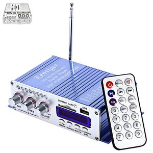 Freeshipping Hi-Fi H502 USB MP3 DVD CD FM SD Digital spelare för motorcykel Auto Stereo Power Amplifier Sound Model Audio Music Player