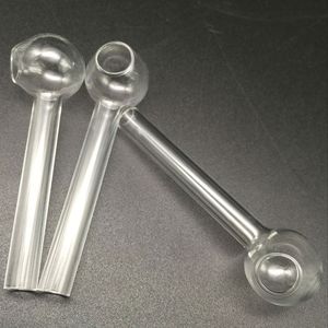 glass oil burner pipes thick tube fit water bong hand for Smoking Accessories