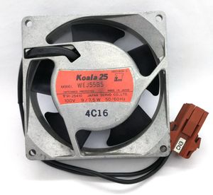 Novo Original Servo Koala 25 WEJ55B5 100V 9/7.5W 92*92*25MM 9cm Inversor ventilador de refrigeração