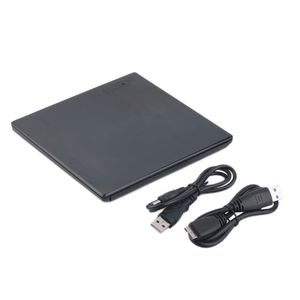 Stokta Freeshipping! Taşınabilir USB 3.0 Harici CD DVD Combo Dvdrw Sürücü + Kablo Laptop Pc Yeni