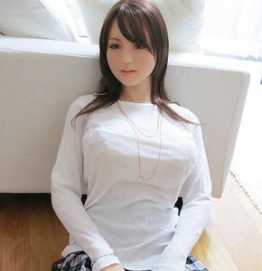 Ny Real Sex Doll Life Size Japanese Silicone Love Dolls Soft Pussy Ass Adult Sex Shop Realistic Blow Up Doll för män God kvalitet