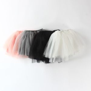 Miękkie Dziewczynka Pettiskirts Netto Veil Spódnica Dzieci Cute Princess Odzież Urodziny Prezent Berbeć Suknia Balowa Party Kawaii Tutu Spódnice