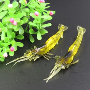 10cm 3.5g Shimp Baits with Flavor Good for the love Shrimp Artificial Fishing Lure Soft Bait Fish Tackle