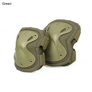 New Arrival Tactical X Shape Knee & Elbow Protective Pads Set for Outdoor Sport CL10-0008A