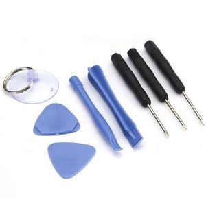 Strumenti di riparazione 9in1 8 in 1 Kit di leva di riparazione Strumenti di apertura Pentalobe per Iphone 6 7 Samsung moblie phone Torx Cacciavite a taglio