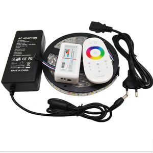 5 M elastyczny RGBW SMD LED Strip Light IP65 Wodoodporna DC12V RGB Biała taśma diodowa RGBW Remote Controller V A Zasilacz