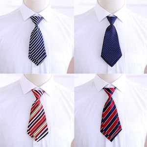 Student-Krawatte, 12 Farben, 18 cm, für Babys, gestreift, Damen-Krawatte, Lazy-Krawatte für Kinder, für Kinder, Weihnachtsgeschenk