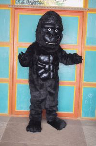 Vendita calda Cartoon Movie Character Real orangutan Gorilla scimpanzé jocko scimpanzé costume mascotte Formato adulto spedizione gratuita