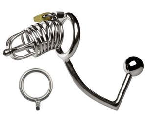 Dispositivos de castidade Novo masculino Chastity City Device Cinturão Bloqueio Bloqueio Homens Bondage Fetish UK Stock # R2