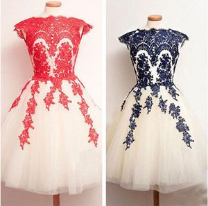 2019 Popular Luxury But Cheap Knee Length Homecoming Dresses Free Shipping Applique In Stock Party Dresses evening Wear Short Prom Dress