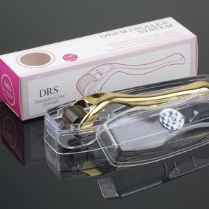 Mais novo promocional 2015 drs 540 micro agulha derma roller ferramenta de beleza de pele frete grátis micro agulha em casa micro needling acne cicatrizes