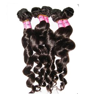 Premium Star New Coming Natural Weave 100% Brazilian Virgin Hair Loose Wave 3 Bundlar Flash Sales