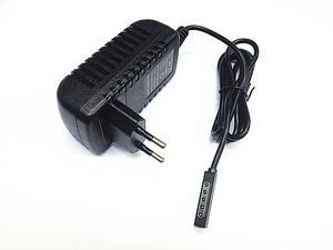 Gratis EU -plug 12v 2A för Microsoft Surface RT Wall Charger Home Travel Charger Adapter