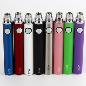 E Cigs Evod Vapes Kangerthech 배터리 650mah 900mah 1100mah 오 펜용 1GB 분무기 펜 1ml 분무기 카트리지 왁스 글로브 돔 탱크 클론