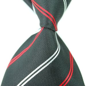 8 стилей, новые классические полосатые мужские фиолетовые галстуки, жаккардовые тканые 100% шелковые синие и белые мужские галстуки, деловые галстуки F3035