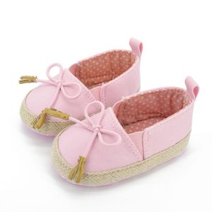 Baby Girl Shoes Newborn Toddler Girls Slip-on Soft Baby Shoes Canvas Sneakers Prewalker 0-18M First Walkers
