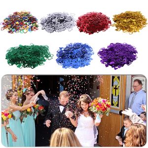 Heart Shape Wedding Party Confetti Table Decoration 6 Colors Paper Romance Birthday Party Home Decorative Supplies