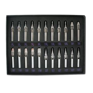 Wholesale steel tip s resale online - Pro Sizes Stainless Steel Tattoo Nozzle Tips Set Kit Set For s Supply