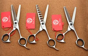 532# 5.75'' Brand Purple Dragon Professional Hairdressing Scissors JP 440C Barber's 8/14/18 Teeth Thinning Scissors Hair Shears