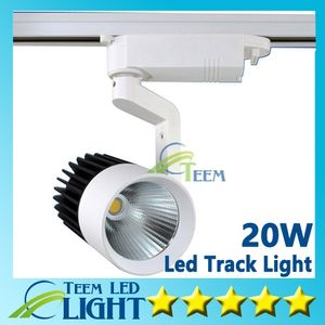 CE RoHS LED światła Hurtownie Retail 20 W COB LED Tor Light Spot Wall Lampa, Soptlight LED AC 85-265V Oświetlenie Darmowa Wysyłka