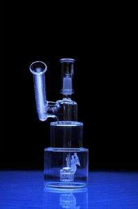 Cheap Hitman Glass Bongs Classic Brilliance Cake Smoking Pipe Dab Rigs Water Pipes Bong with 14.4 mm male joint