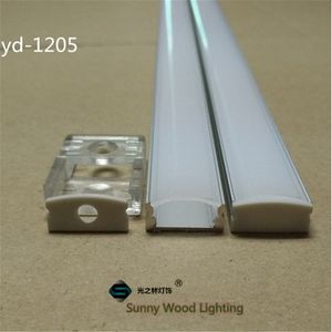 Ücretsiz Shipping10Set / lot LED Bar Işık için 1 M LED Alüminyum Profil, LED Şerit Alüminyum Kanal, Su Geçirmez Alüminyum Konut YD-1205