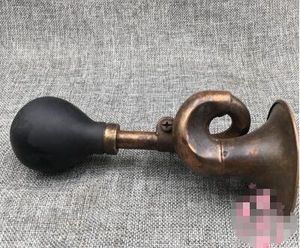 Antique collection of bronze old car horn old Shanghai rickshaw speaker Shanghai nostalgia objects